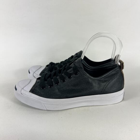 Converse Jack Purcell Sneakers Women's 6.5 Black Lace Up Running Shoes 151483C - Picture 5 of 10